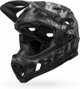 bell super dh nero camouflage