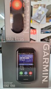 Garmin Edge 1050 + Varia RTL515